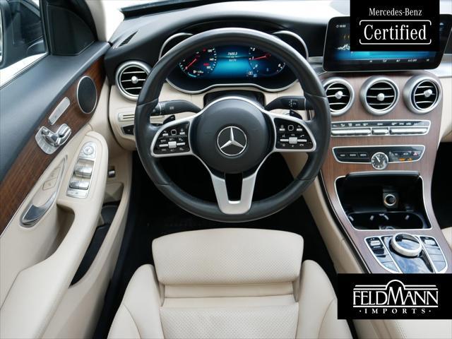 used 2021 Mercedes-Benz C-Class car, priced at $28,980