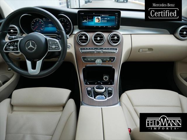 used 2021 Mercedes-Benz C-Class car, priced at $28,980