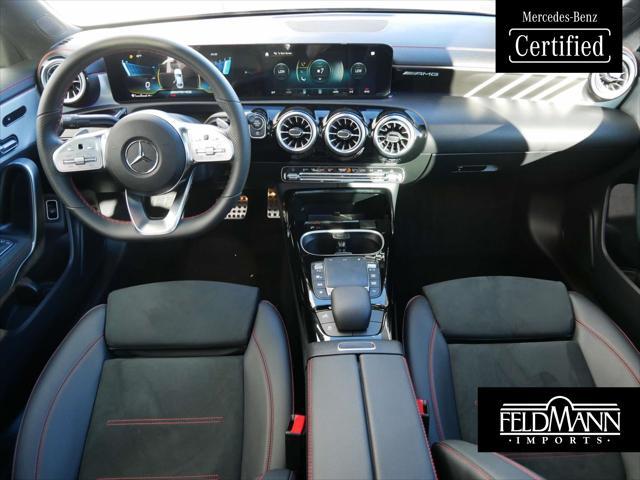 used 2023 Mercedes-Benz AMG CLA 45 car, priced at $48,000