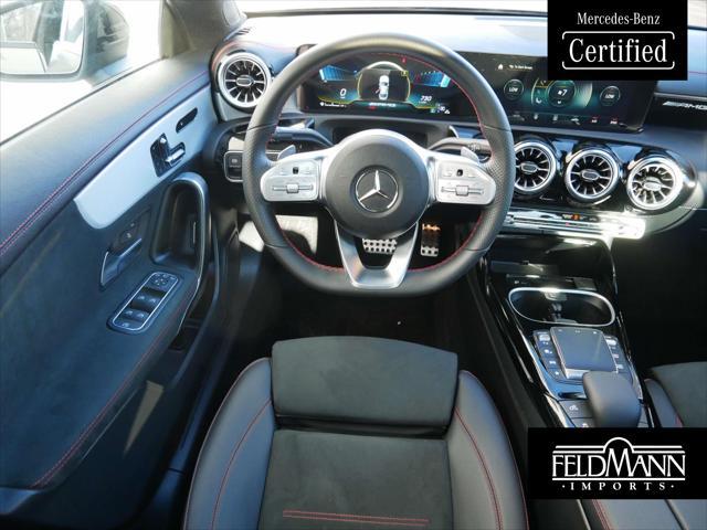 used 2023 Mercedes-Benz AMG CLA 45 car, priced at $48,000