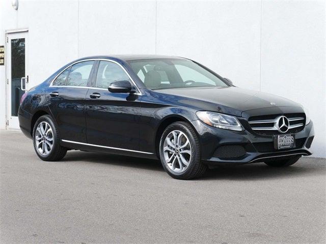 used 2018 Mercedes-Benz C-Class car, priced at $23,748