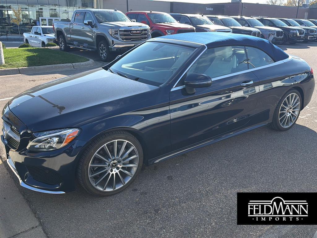 used 2018 Mercedes-Benz C-Class car, priced at $27,995