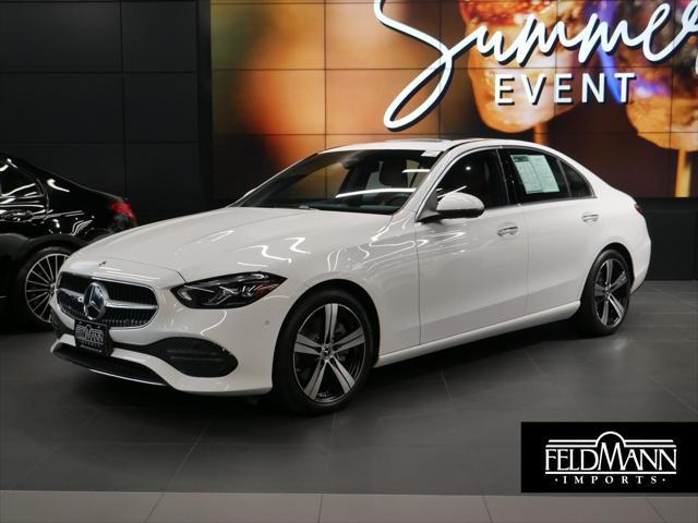 used 2025 Mercedes-Benz C-Class car, priced at $45,570