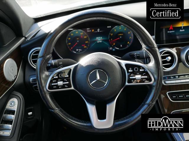 used 2021 Mercedes-Benz C-Class car, priced at $27,588