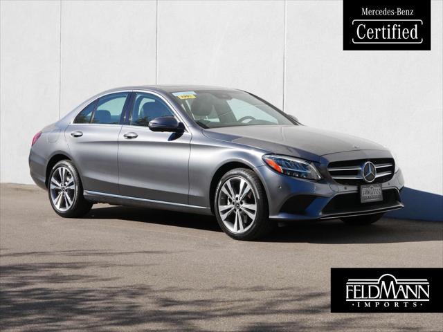 used 2021 Mercedes-Benz C-Class car, priced at $28,369