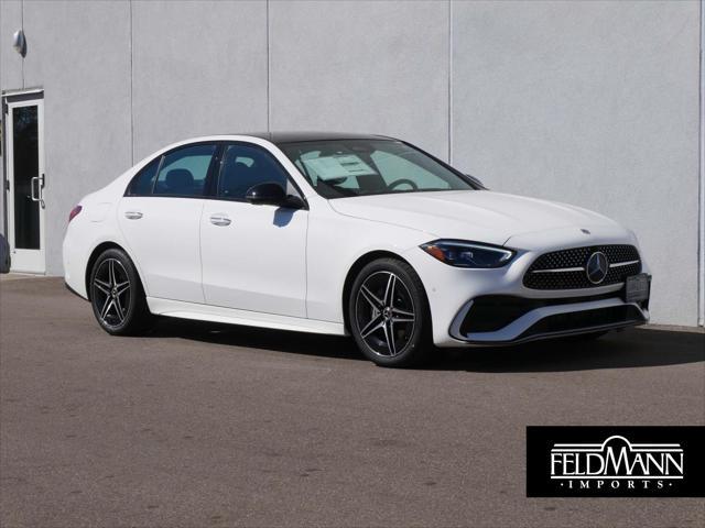 new 2024 Mercedes-Benz C-Class car, priced at $59,505