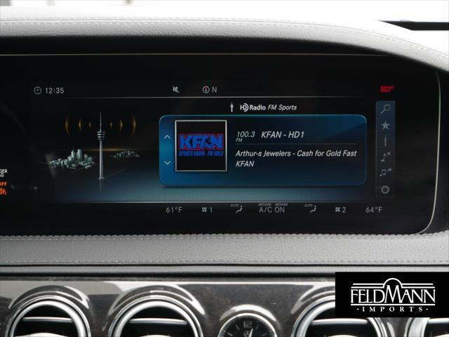 used 2018 Mercedes-Benz S-Class car, priced at $35,865