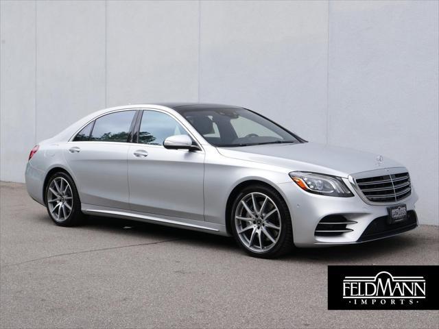 used 2018 Mercedes-Benz S-Class car, priced at $35,865