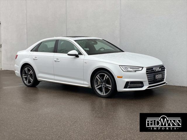 used 2018 Audi A4 car, priced at $20,470