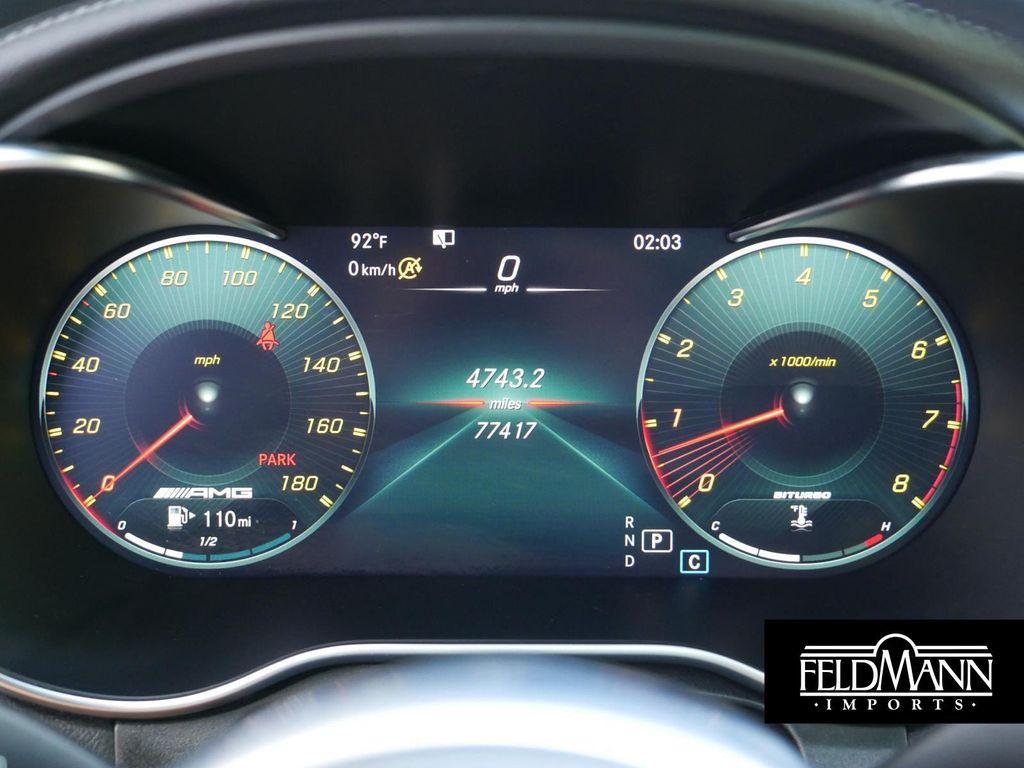 used 2020 Mercedes-Benz AMG GLC 43 car, priced at $31,340