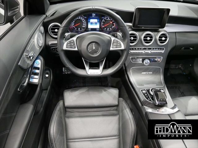 used 2017 Mercedes-Benz AMG C 63 car, priced at $48,994