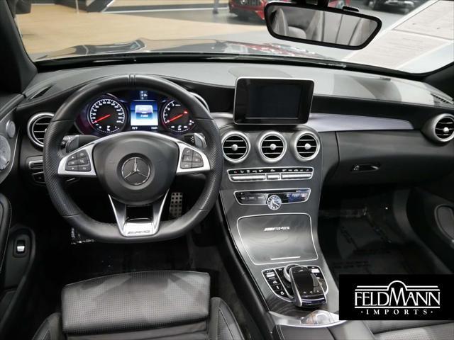 used 2017 Mercedes-Benz AMG C 63 car, priced at $48,994