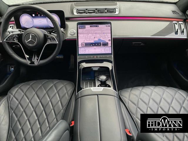 used 2022 Mercedes-Benz S-Class car, priced at $79,995