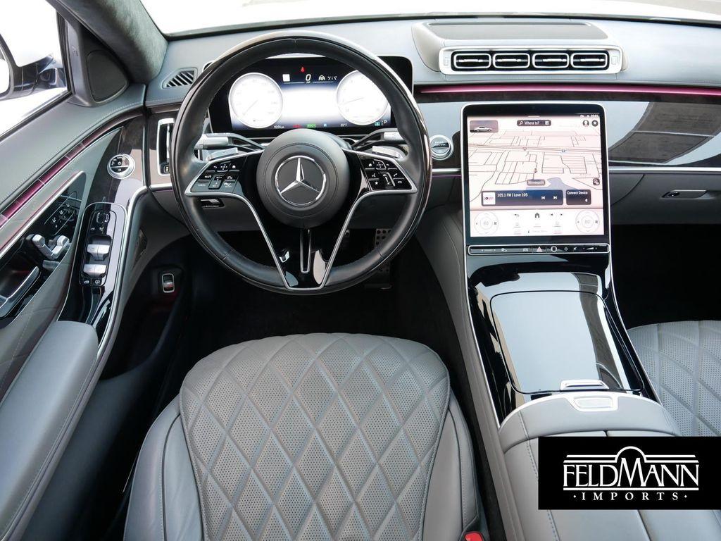 used 2021 Mercedes-Benz S-Class car, priced at $64,995