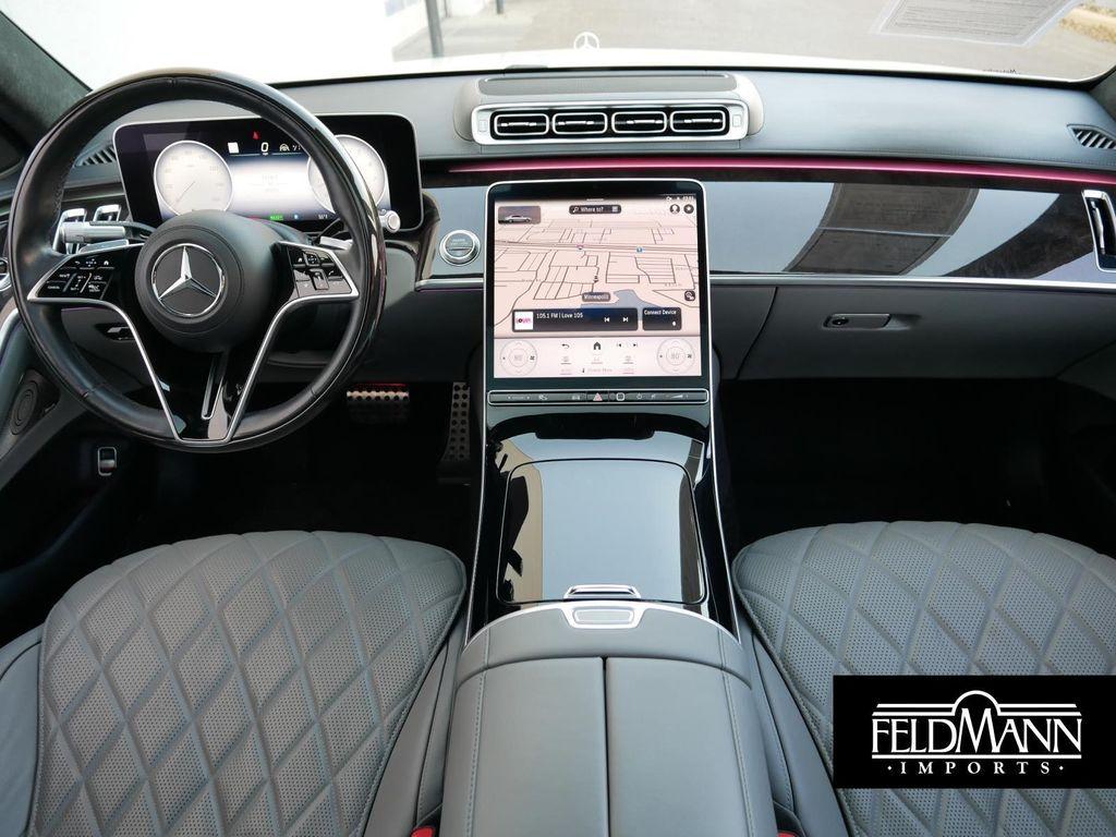 used 2021 Mercedes-Benz S-Class car, priced at $64,995