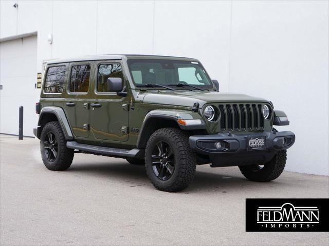 used 2021 Jeep Wrangler Unlimited car, priced at $32,500