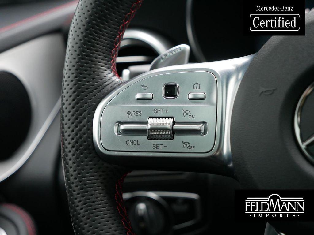 used 2022 Mercedes-Benz AMG GLC 43 car, priced at $41,888