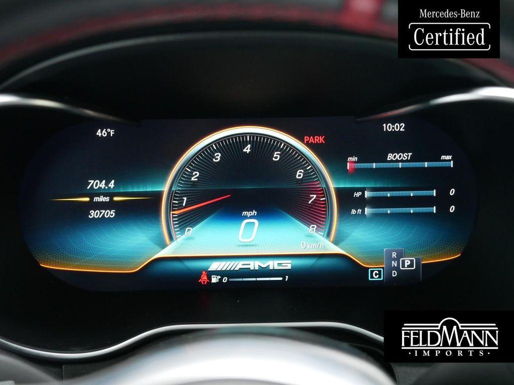 used 2022 Mercedes-Benz AMG GLC 43 car, priced at $41,888