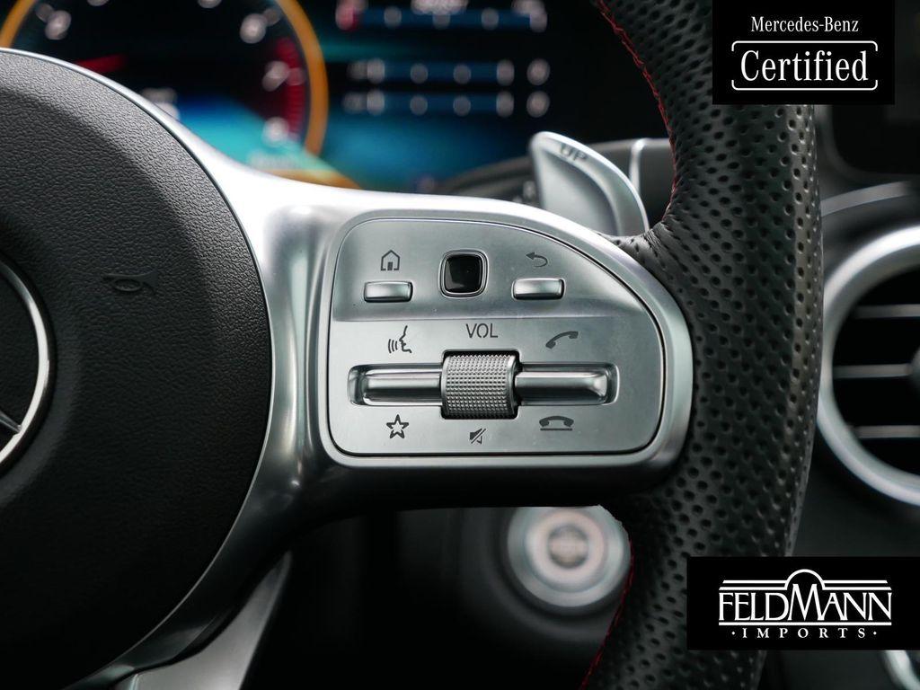 used 2022 Mercedes-Benz AMG GLC 43 car, priced at $41,888