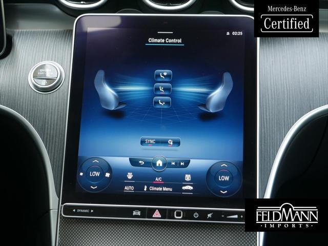 used 2022 Mercedes-Benz C-Class car, priced at $34,888