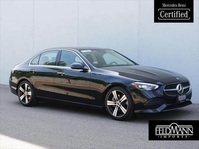 used 2022 Mercedes-Benz C-Class car, priced at $34,888