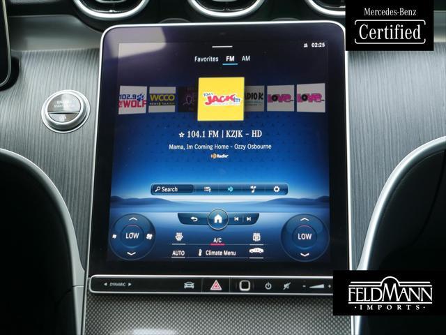 used 2022 Mercedes-Benz C-Class car, priced at $34,888