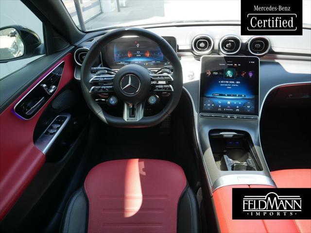 used 2024 Mercedes-Benz AMG C 43 car, priced at $55,588