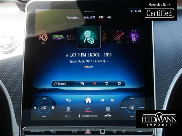 used 2024 Mercedes-Benz AMG C 43 car, priced at $55,588