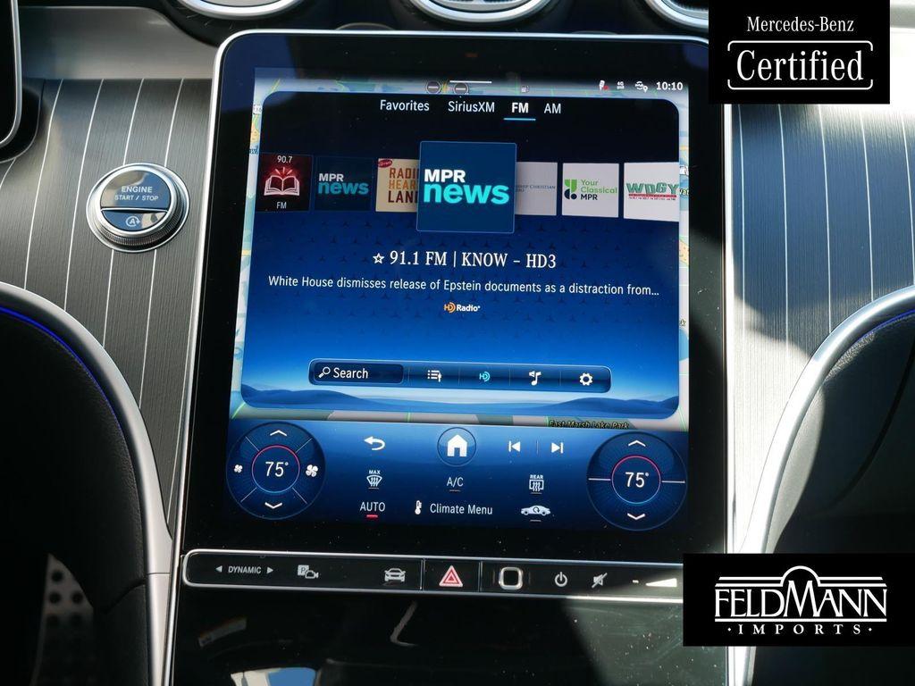 used 2025 Mercedes-Benz C-Class car, priced at $52,999
