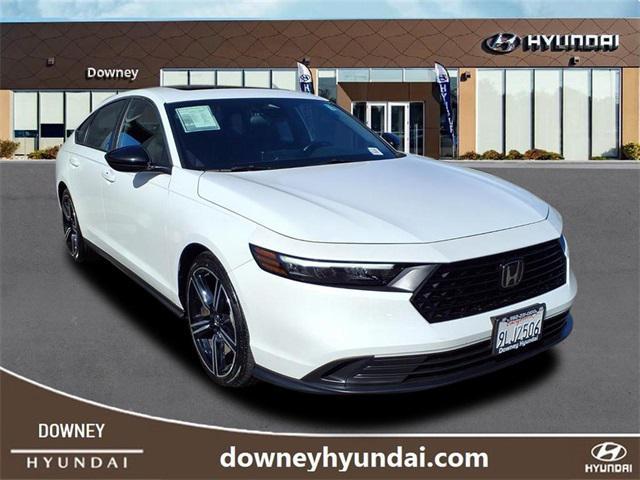 used 2024 Honda Accord Hybrid car, priced at $27,353