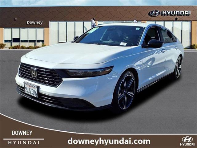 used 2024 Honda Accord Hybrid car, priced at $27,353