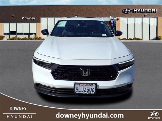 used 2024 Honda Accord Hybrid car, priced at $27,353