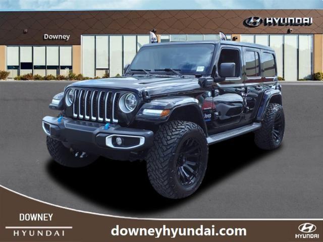 used 2022 Jeep Wrangler Unlimited 4xe car, priced at $31,999