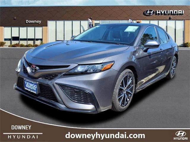 used 2021 Toyota Camry car, priced at $18,125