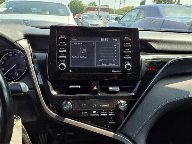 used 2021 Toyota Camry car, priced at $18,125