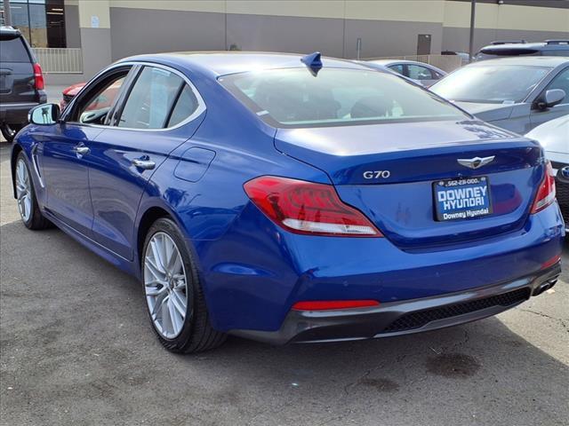 used 2021 Genesis G70 car, priced at $23,191