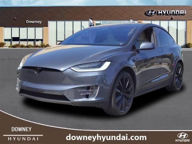 used 2020 Tesla Model X car, priced at $52,777