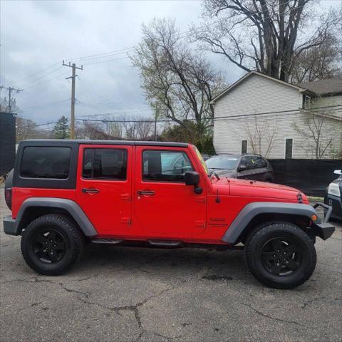 used 2015 Jeep Wrangler Unlimited car, priced at $13,995
