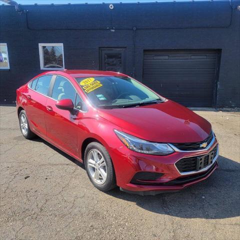 used 2017 Chevrolet Cruze car, priced at $6,995