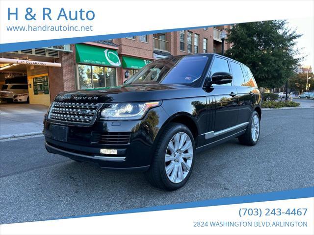 used 2017 Land Rover Range Rover car, priced at $24,981