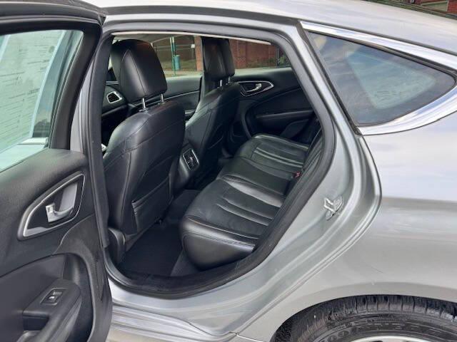 used 2015 Chrysler 200 car, priced at $6,981