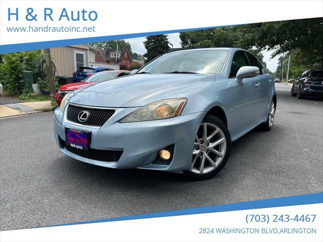 used 2011 Lexus IS 250 car, priced at $7,981