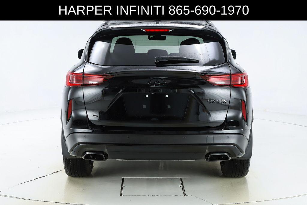 used 2025 INFINITI QX50 car, priced at $39,887