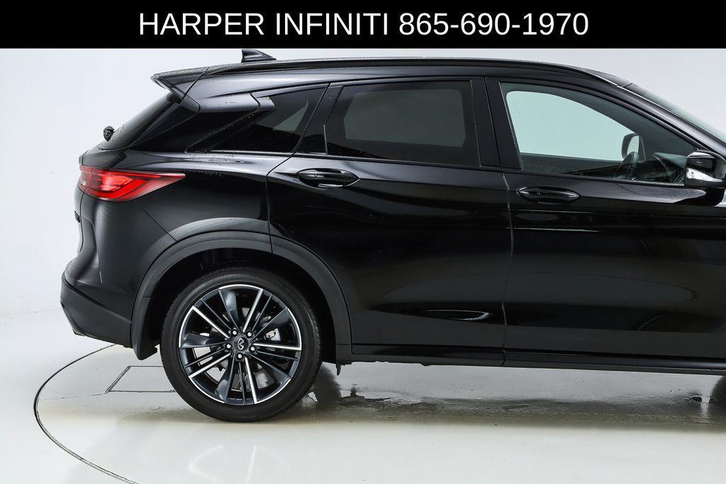 used 2025 INFINITI QX50 car, priced at $39,887