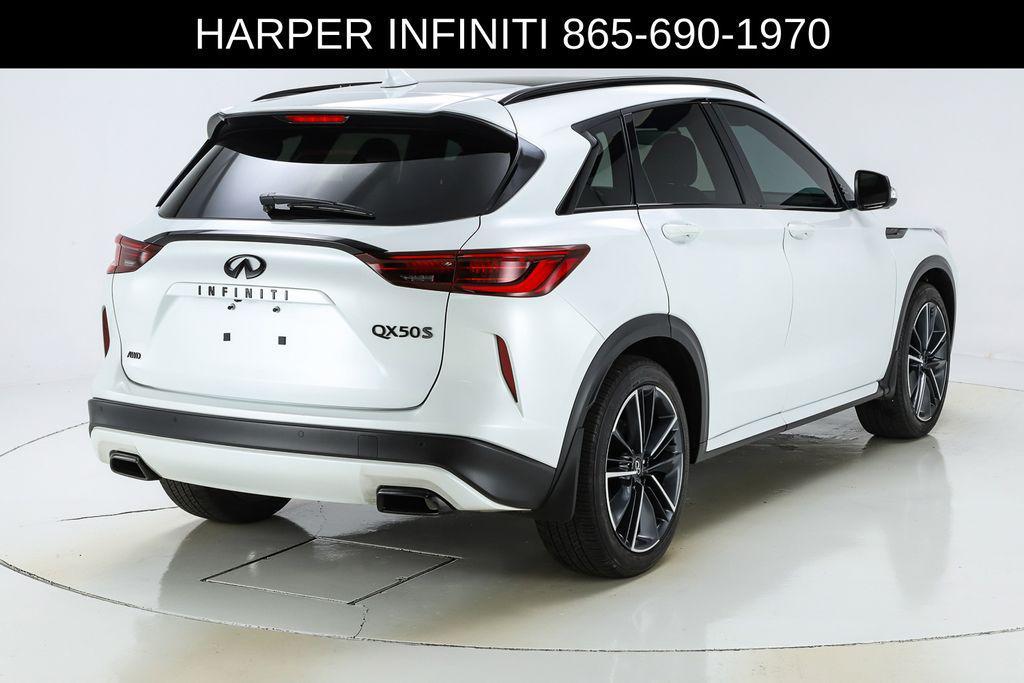 used 2023 INFINITI QX50 car, priced at $35,754