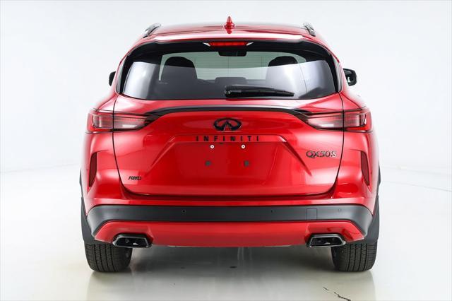 new 2025 INFINITI QX50 car, priced at $54,170