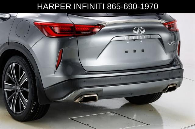 used 2021 INFINITI QX50 car, priced at $26,987