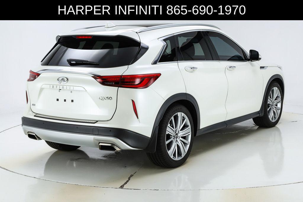 used 2020 INFINITI QX50 car, priced at $26,886