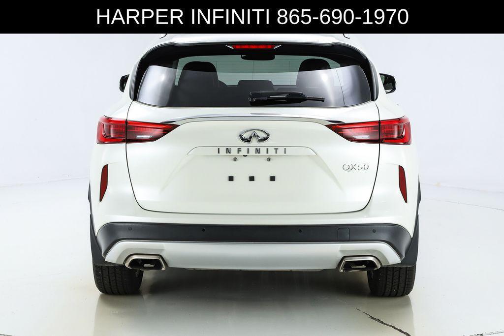 used 2021 INFINITI QX50 car, priced at $23,584