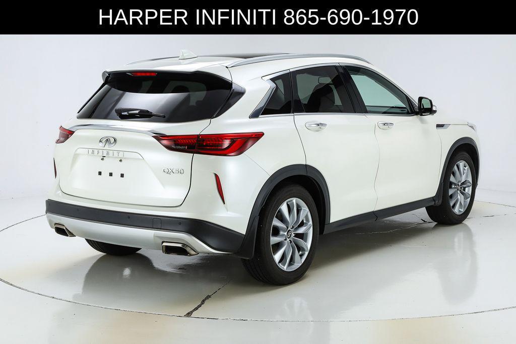 used 2021 INFINITI QX50 car, priced at $23,584